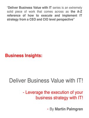cover image of Leverage Business Strategy Execution with IT